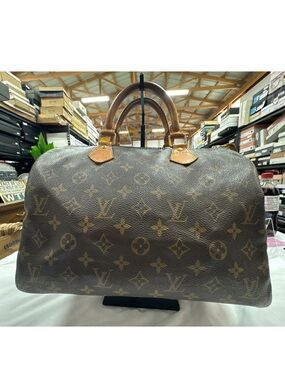 Louis Vuitton Vintage Speedy 25 Leather handbag